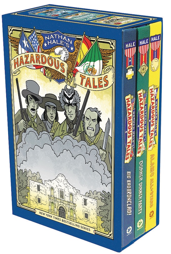 Aper&ccedil;u du contenu_Nathan Hale's Hazardous Tales Second 3-Book Box Set
