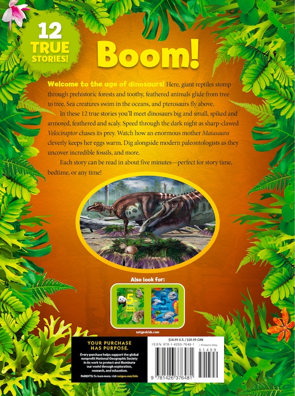 Couverture arrière_National Geographic Kids 5-Minute Dinosaur Stories