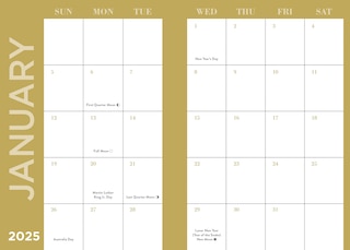 Aperçu du contenu 5_Natural Histories Animal Kingdom 12-Month 2025 Planner