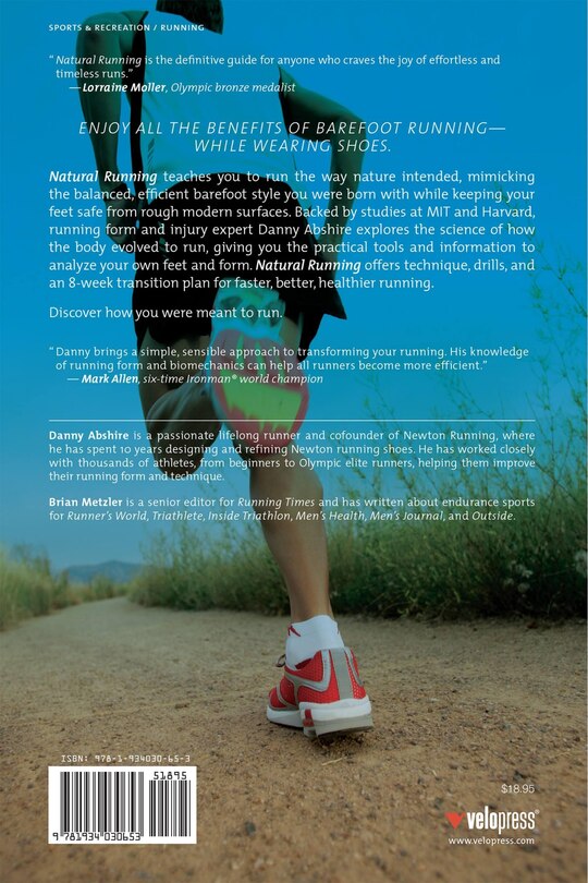 Back cover_Natural Running:The Simple Path to Stronger, Healthier Running