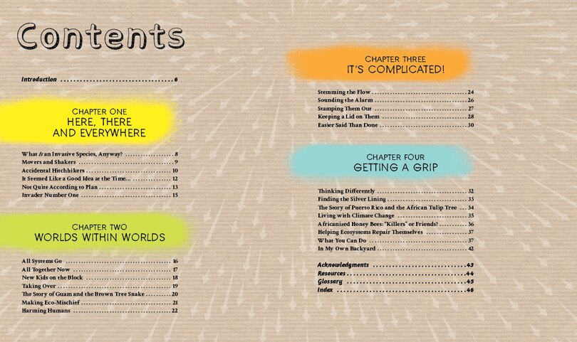 Table of contents_Nature Out Of Balance