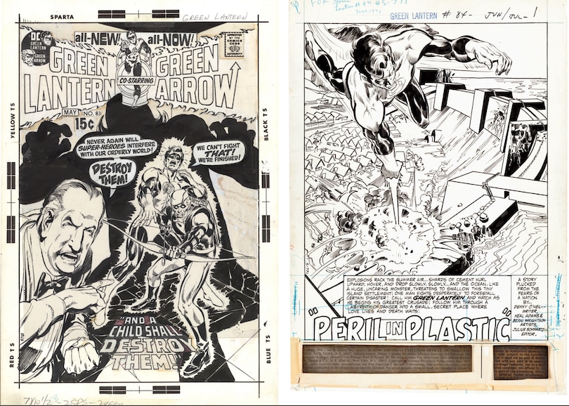 Sample content_Neal Adams' DC Classics Artist's Edition Cover A (Batman Version)