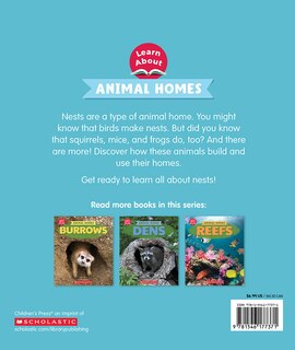 Back cover_Nests (Learn About: Animal Homes)