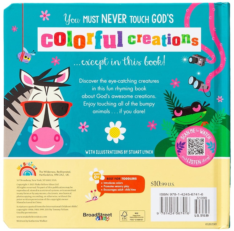 Back cover_Never Touch God&rsquo;s Colorful Creations