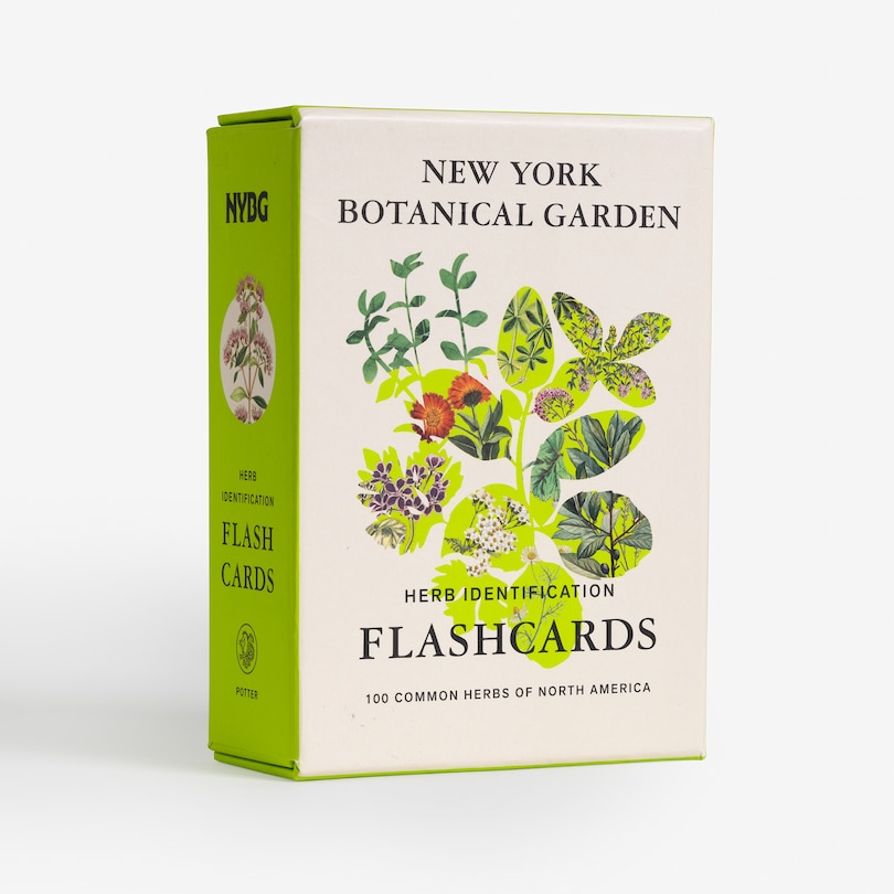 Sample content_New York Botanical Garden Herb Identification Flashcards