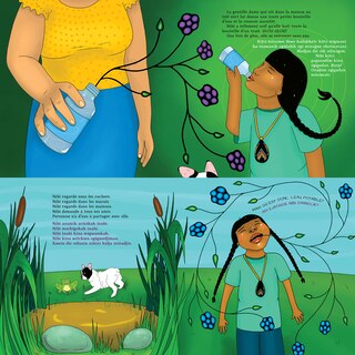 Aper&ccedil;u du contenu_Nibi a soif, tr&egrave;s soif (version bilingue)