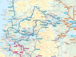 Aper&ccedil;u du contenu 2_Nicholson Inland Waterways Map of Great Britain
