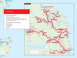 Aper&ccedil;u du contenu 3_Nicholson Inland Waterways Map of Great Britain
