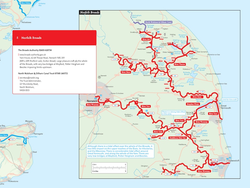 Aper&ccedil;u du contenu 3_Nicholson Inland Waterways Map of Great Britain
