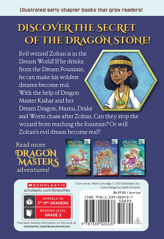 Back cover_Night of the Dream Dragon: A Branches Book (Dragon Masters #28)