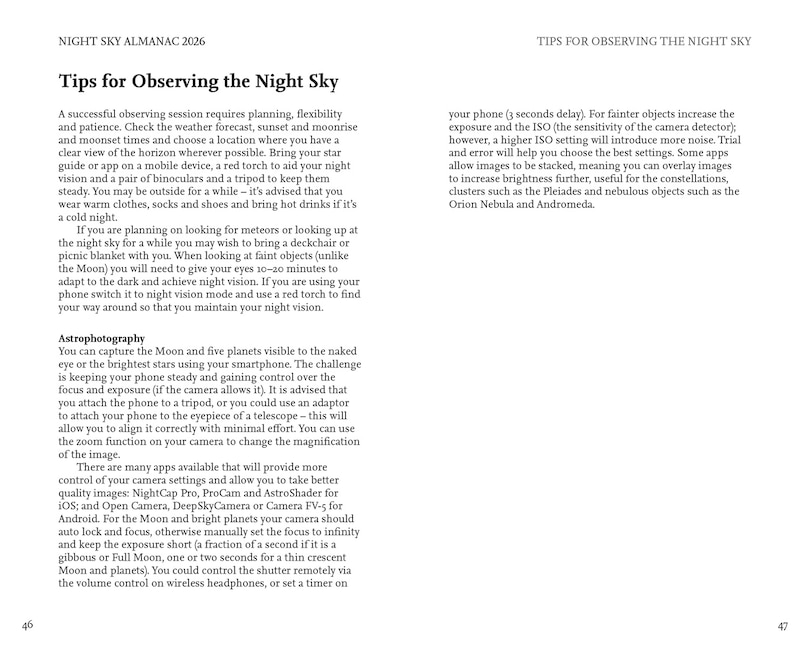 Sample content_Night Sky Almanac 2026