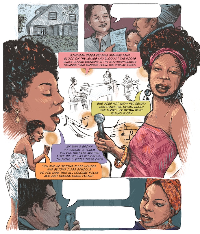 Sample content 3_Nina Simone in Comics!