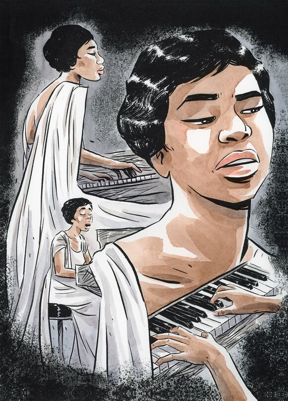 Sample content 4_Nina Simone in Comics!