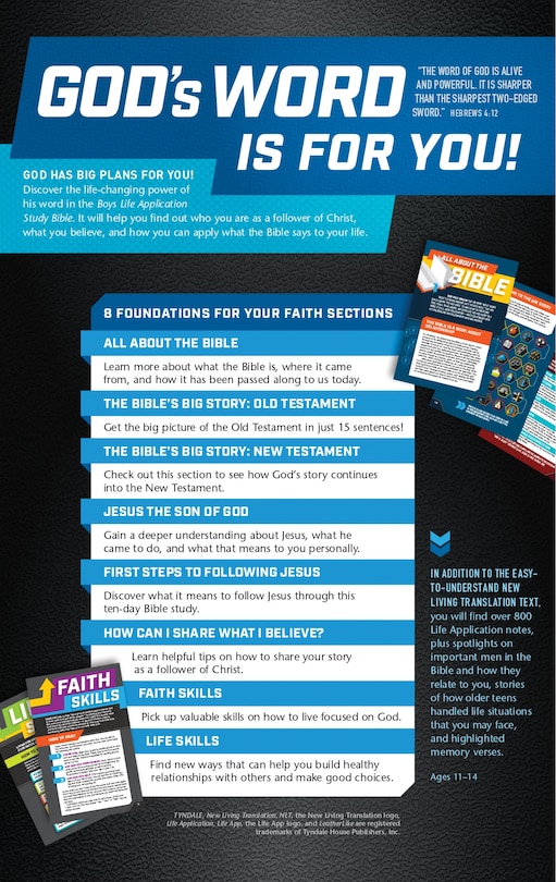 Back cover_Nlt Boys Life Application Study Bible (hardcover)