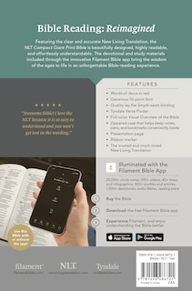 Couverture arrière_NLT Compact Giant Print Zipper Bible, Filament Enabled (Leatherlike, Diamond Lavender, Red Letter)