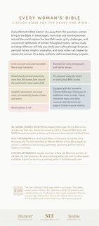 Couverture arri&egrave;re_NLT Every Woman&rsquo;s Bible, Filament Enabled (Genuine Leather, Camel, Indexed, Red Letter)