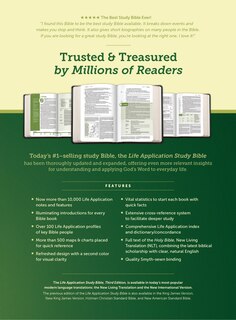 Back cover_Nlt Life Application Study Bible, Third Edition (leatherlike, Dark Brown/brown, Indexed)