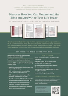 Couverture arri&egrave;re_NLT Life Application Study Bible, Third Edition, Personal Size (Bonded Leather, Black, Red Letter)