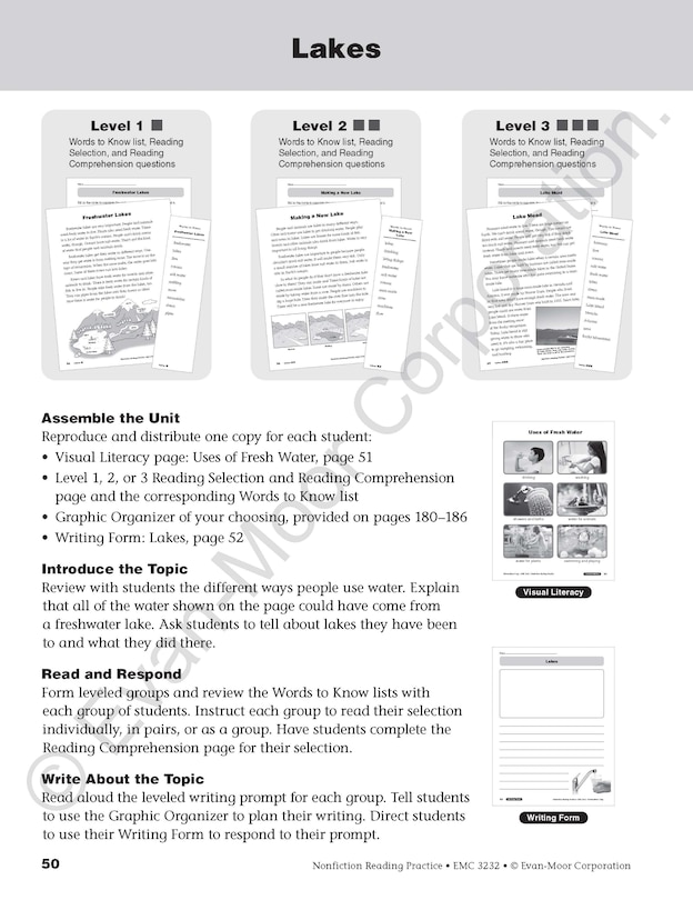 Sample content 2_Nonfiction Reading Practice, Grade 2 Teacher Resource