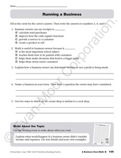 Sample content 4_Nonfiction Reading Practice, Grade 5 Teacher Resource