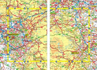 Aper&ccedil;u du contenu 2_Northern England A-Z Road Atlas