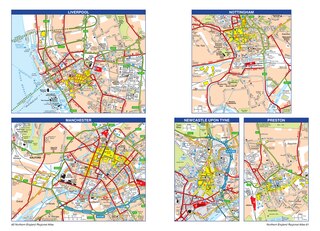 Aper&ccedil;u du contenu 3_Northern England A-Z Road Atlas