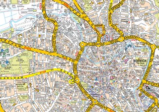 Aperçu du contenu 2_Norwich A-Z Pocket Street Map
