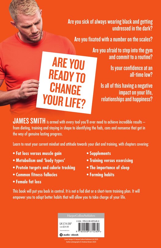 Back cover_Not a Diet Book: Take Control. Gain Confidence. Change Your Life.