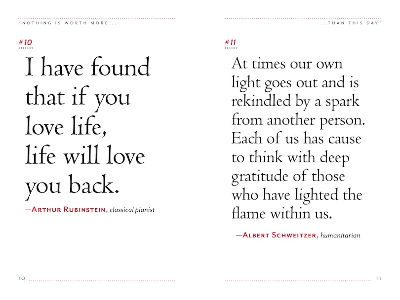 Aper&ccedil;u du contenu 2_Nothing Is Worth More Than This Day.