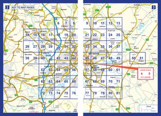 Aper&ccedil;u du contenu_Nottingham A-Z Street Atlas