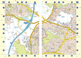 Aper&ccedil;u du contenu 2_Nottingham A-Z Street Atlas