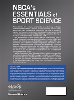 Back cover_NSCA's Essentials of Sport Science