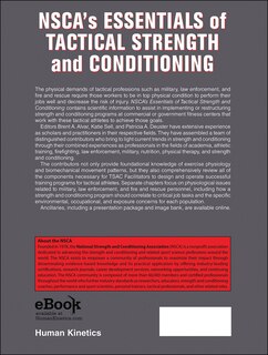 Couverture arri&egrave;re_Nsca's Essentials Of Tactical Strength And Conditioning
