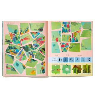 Sample content_Ocean: A Peek-Through Activity Book: With over 200 stickers