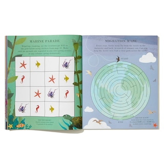 Sample content 2_Ocean: A Peek-Through Activity Book: With over 200 stickers