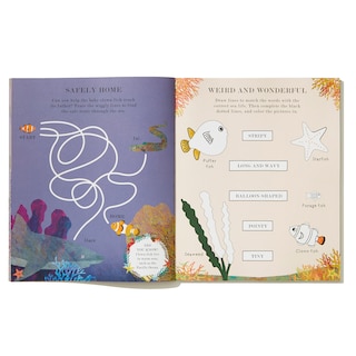 Sample content 3_Ocean: A Peek-Through Activity Book: With over 200 stickers