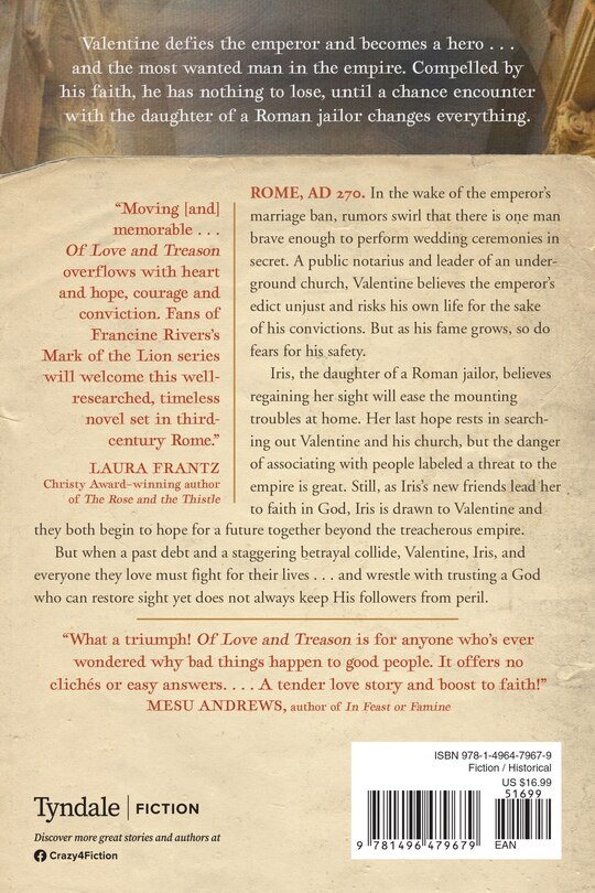 Back cover_Of Love and Treason