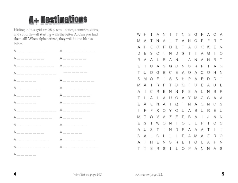Sample content_Off-the-Wall Word Searches