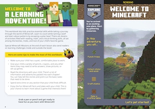 Sample content_Official Minecraft Workbook: Kindergarten