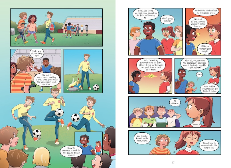 Sample content 3_Offside: A Graphic Novel
