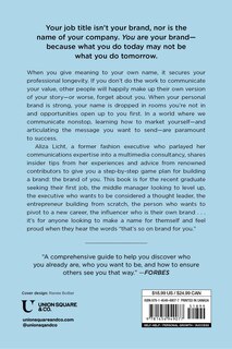 Back cover_On Brand