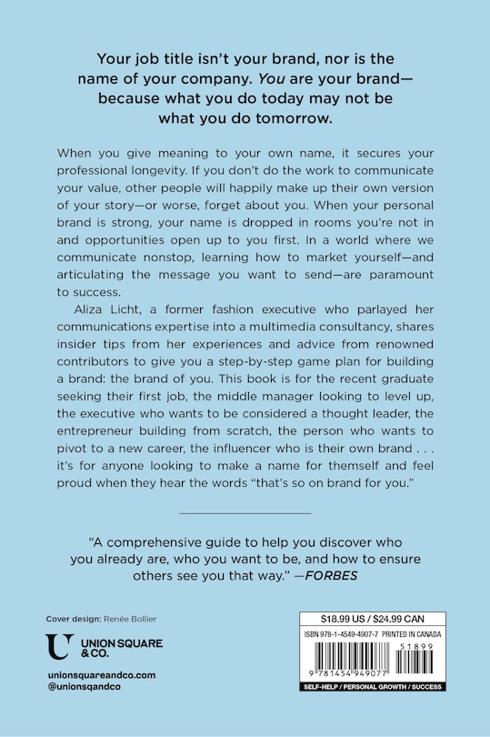 Back cover_On Brand