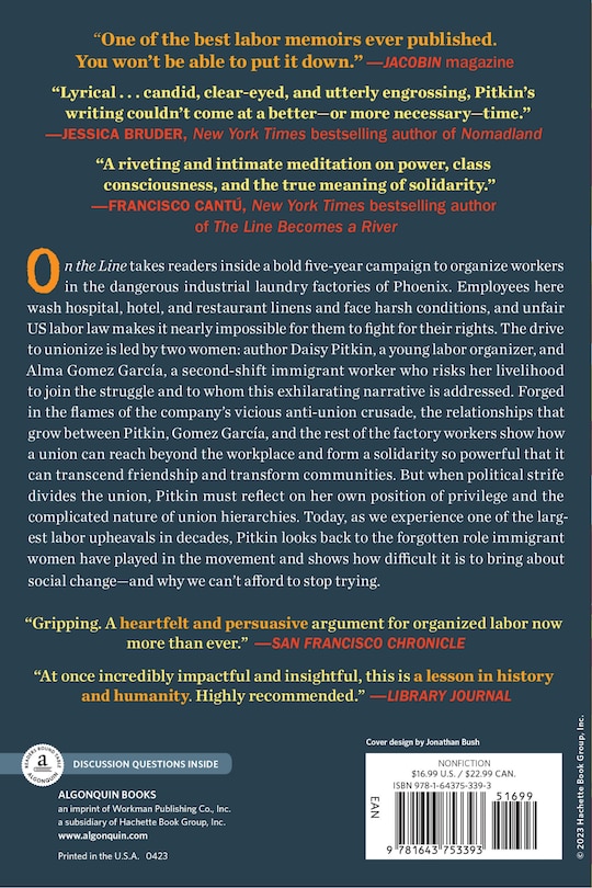 Back cover_On the Line