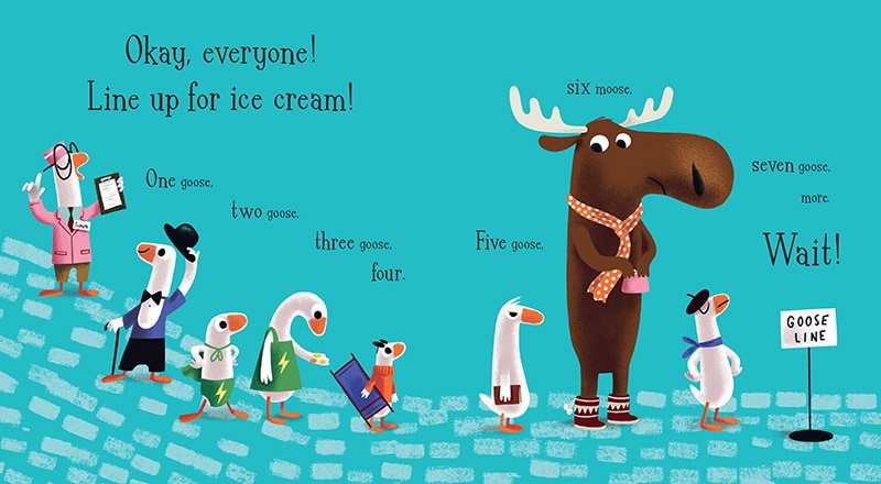 Sample content_One Goose, Two Moose