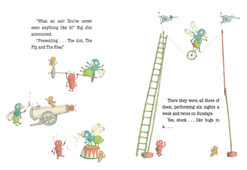 Aper&ccedil;u du contenu 3_One Mean Ant With Fly And Flea