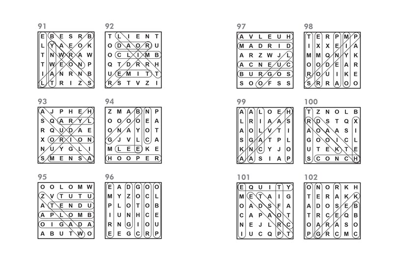 Aper&ccedil;u du contenu_One Minute Wordsearch Book 1