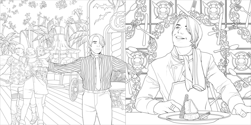 Sample content 4_One Piece: The Official Live Action Coloring Book