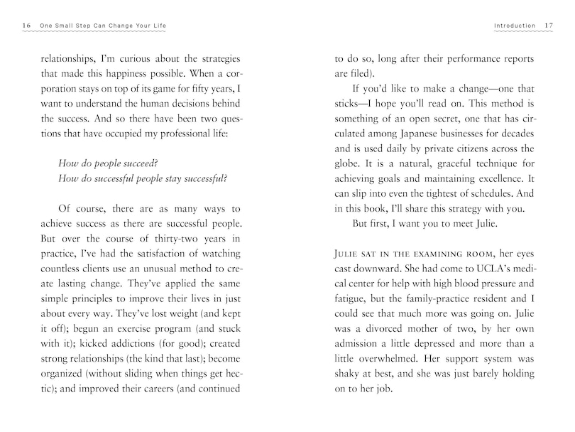 Sample content 2_One Small Step Can Change Your Life