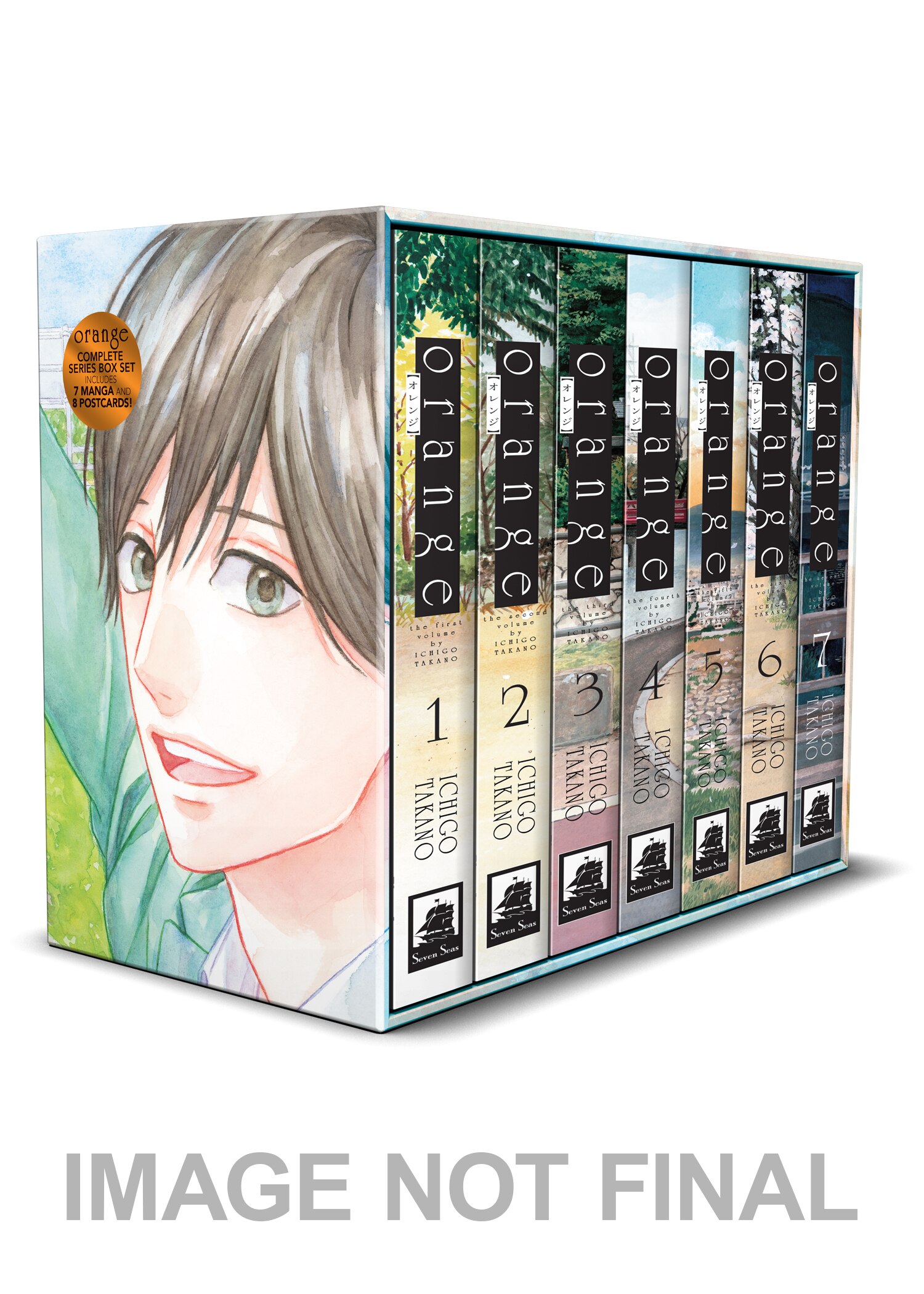 ORANGE BOOK 2022年版 全9巻セット Orange Complete Series Box Set Book By Ichigo Takano, ('bx