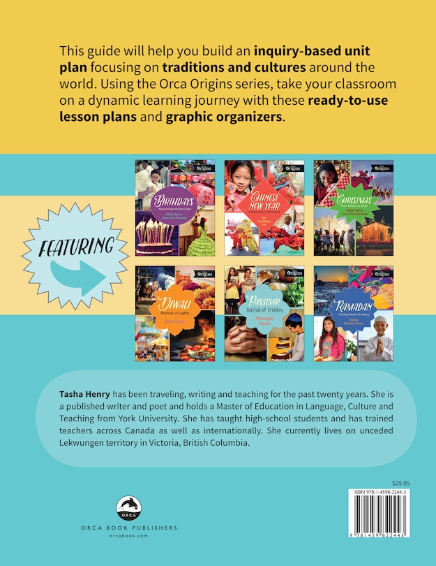 Back cover_Orca Origins Teacher Guide
